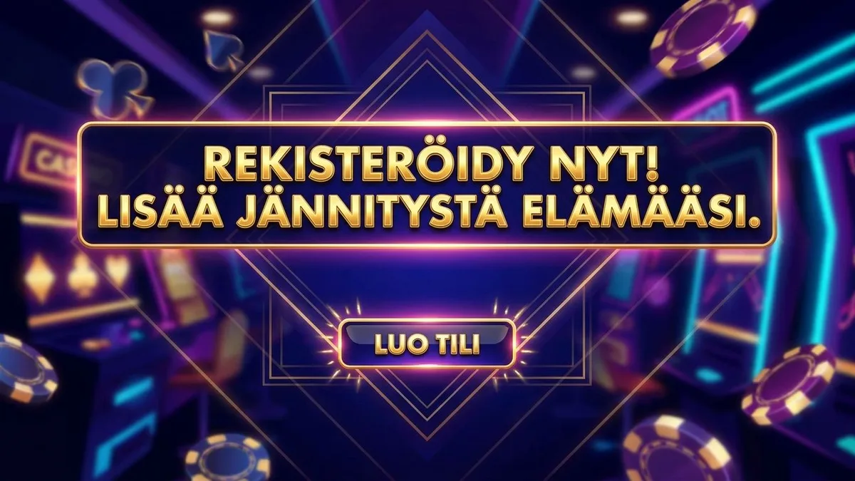 Rekisteröidy bonuksella